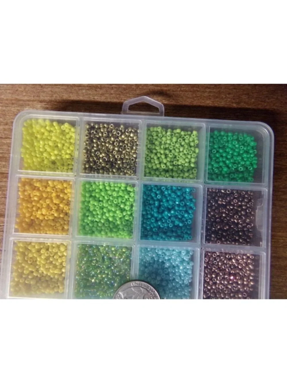 Mixed Color Seed Beads Set in Container Set #2